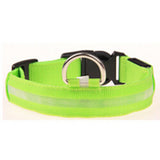 Nylon LED Dog Collar Light Night