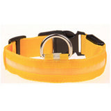 Nylon LED Dog Collar Light Night
