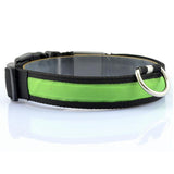 Nylon LED Pet Dog Collar Night