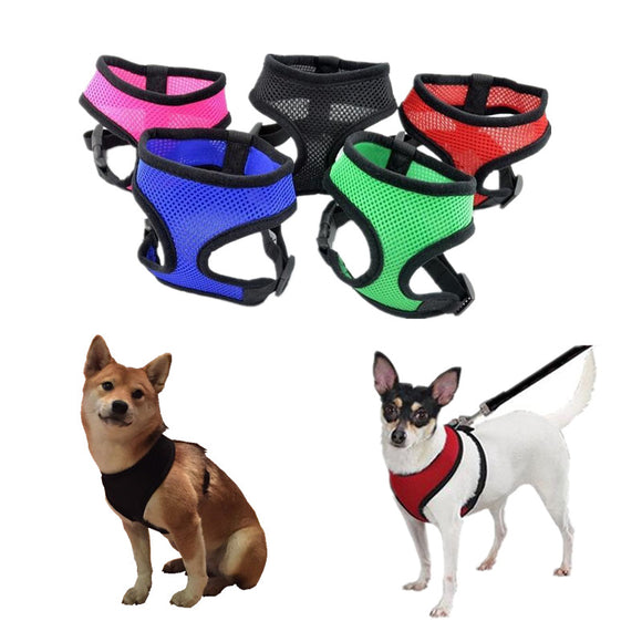 1PC Adjustable Soft Breathable Dog Harness